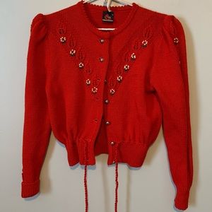 Embroidered Giesswein Vintage cardigan